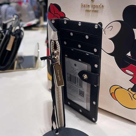 Kate Spade Disney X Kate Spade New York Minnie Small Slim Bifold Wallet
NWT - Picture 13 of 16